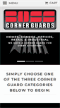 Mobile Screenshot of cornerguardsonline.com